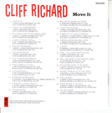 Cliff Richard : Move it (CD, Comp)