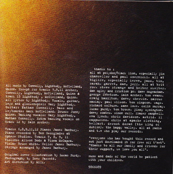 Snow Patrol : Final Straw (CD, Album, RE, S/Edition, Son)