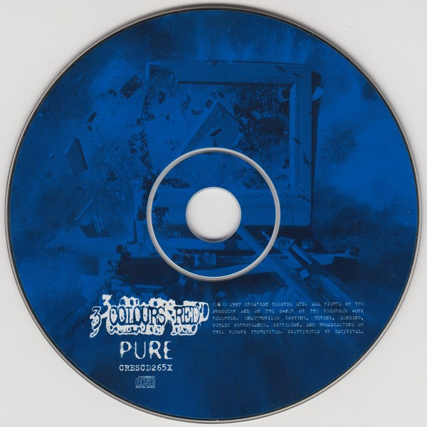 3 Colours Red - Pure (CD) (Very Good Plus (VG)) - DaddyPop