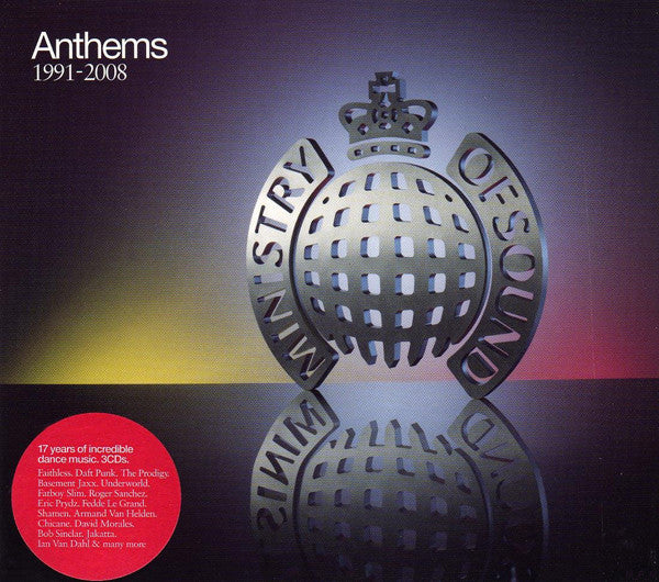Various : Anthems 1991-2008 (3xCD, Mixed)