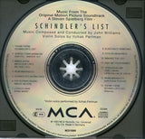 John Williams (4) : Schindler's List (Music From The Original Motion Picture Soundtrack) (CD, Album)