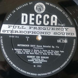 Pyotr Ilyich Tchaikovsky, Edvard Grieg, Herbert von Karajan, Wiener Philharmoniker : Nutcracker Suite / Music From Peer Gynt (LP, RP)