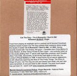 Cat The Dog : I'm A Romantic / Devil In Me (CD, Single, Promo, Car)