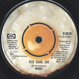 Wings (2) : Old Siam, Sir (7", Single)