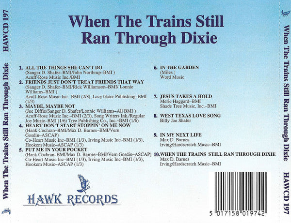 Benny Berry : When The Trains Still Ran Through Dixie  (CD, Album)