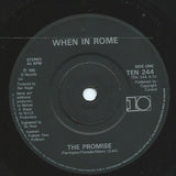 When In Rome : The Promise (7", bla)