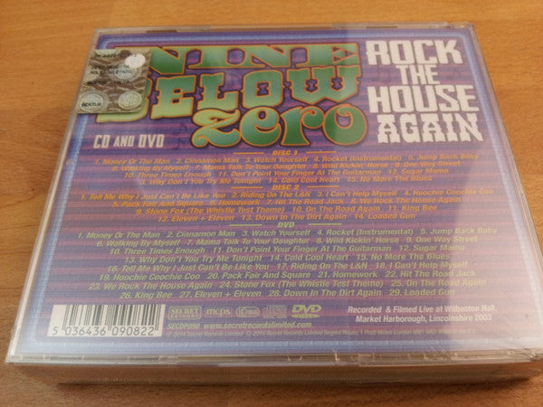 Nine Below Zero : Rock The House Again (2xCD, Album + DVD, Album)