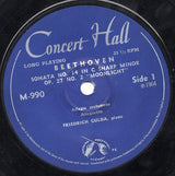 Ludwig van Beethoven, Friedrich Gulda : Sonata No.14 In C Sharp Minor, "Moonlight" (7")