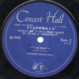 Ludwig van Beethoven, Friedrich Gulda : Sonata No.14 In C Sharp Minor, "Moonlight" (7")