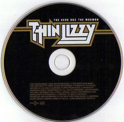 Thin Lizzy : The Hero And The Madman (CD, Comp)