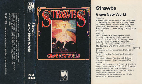 Strawbs : Grave New World (Cass, Album, Whi)