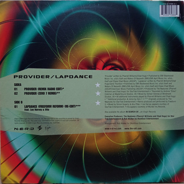 N*E*R*D : Provider / Lapdance (12")