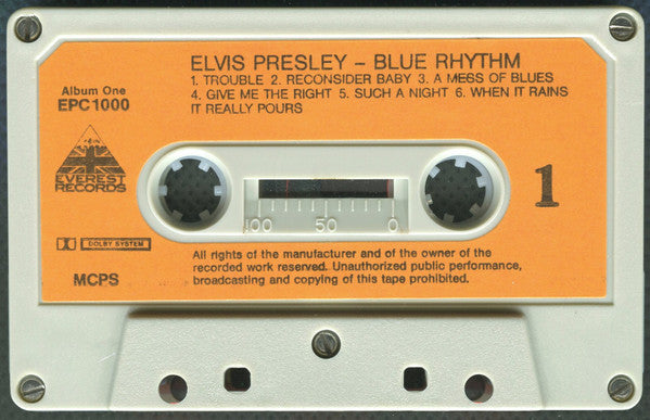 Elvis Presley : Blue Rhythms (Cass, Comp, Dol)