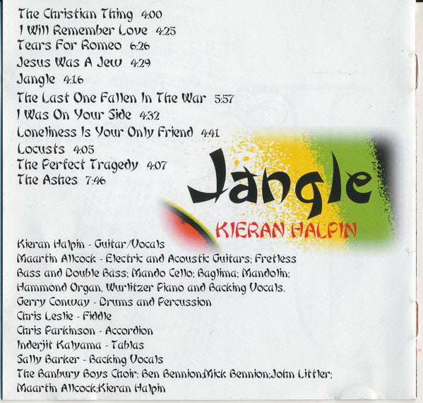Kieran Halpin : Jangle (CD, Album)