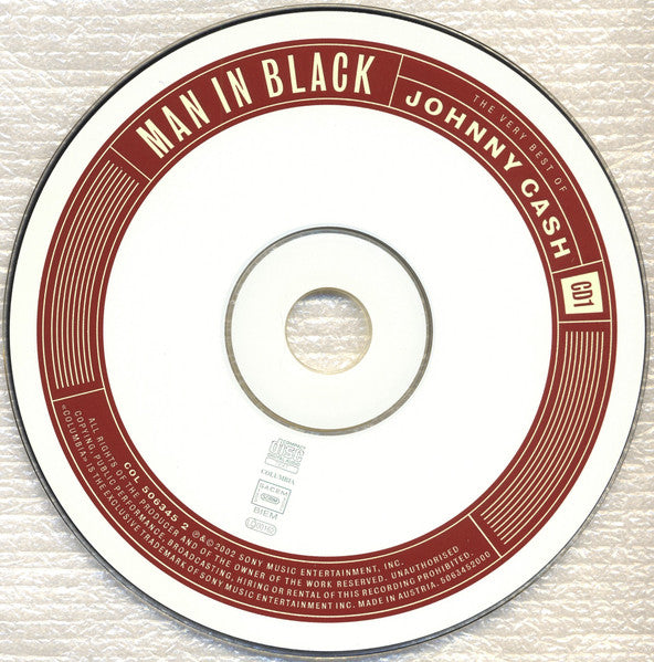 Johnny Cash : Man In Black (The Very Best Of Johnny Cash) (2xCD, Comp)
