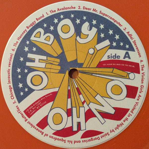 Sufjan Stevens : The Avalanche (Outtakes & Extras From The Illinois Album) (LP, Ora + LP, Whi + Album, Ltd)