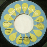 Heatwave : Boogie Nights / Always And Forever (7", Single, Styrene)