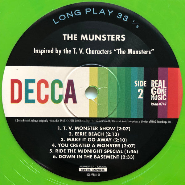 The Munsters (3) : The Munsters (LP, Album, Ltd, RE, Her)