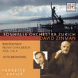 Ludwig van Beethoven / Yefim Bronfman, Tonhalle-Orchester Zürich, David Zinman : Piano Concertos Nos. 3 & 4 (CD, Album)