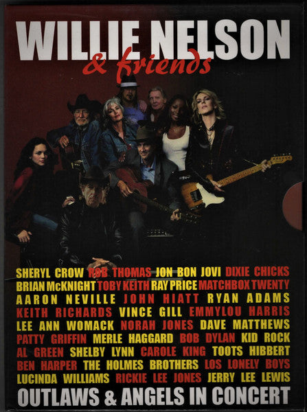 Willie Nelson & Friends Of Willie Nelson : Outlaws & Angels In Concert (2xDVD-V, Unofficial, NTSC)