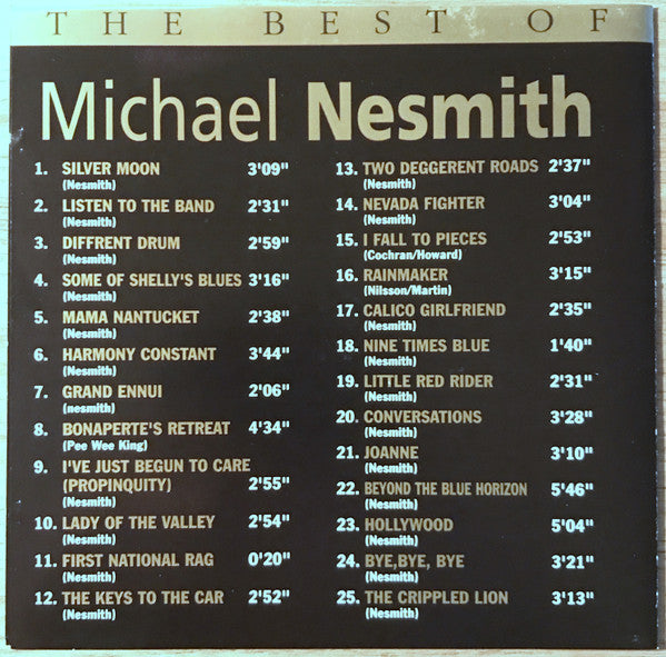 Michael Nesmith - The Best Of Michael Nesmith (CD) (Very Good Plus (VG)) - DaddyPop