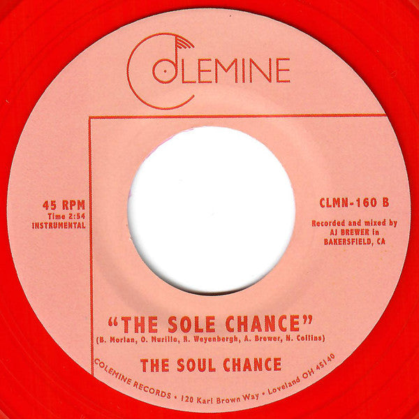 Nico Collins & The Soul Chance : Give Love A Try (7", Single, Ltd, Red)