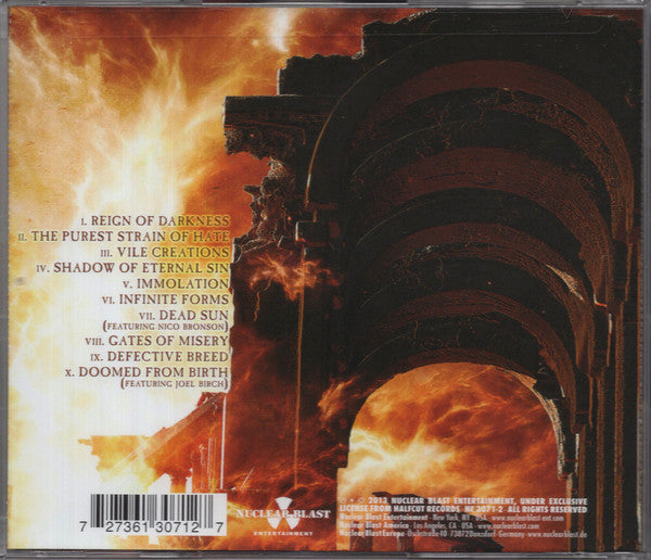 Thy Art Is Murder : Hate (CD, Album)