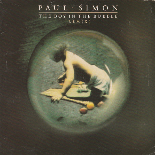 Paul Simon - The Boy In The Bubble (Remix) (7) (Very Good Plus (VG)) - DaddyPop