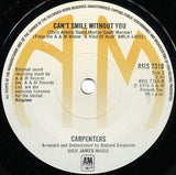 Carpenters : Calling Occupants Of Interplanetary Craft (The Recognized Anthem Of World Contact Day) (7", Single)