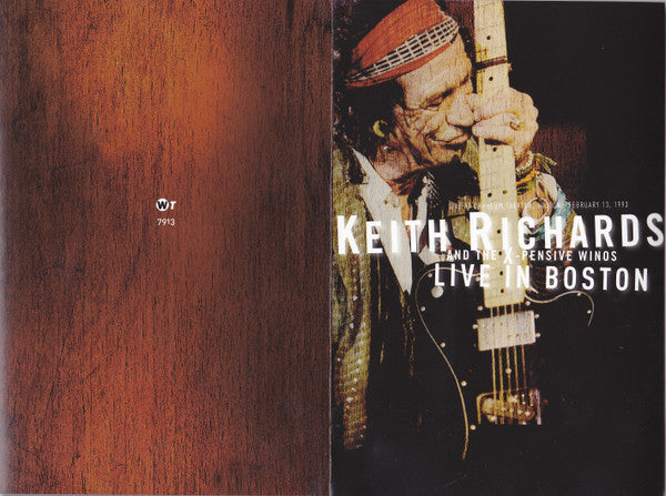 Keith Richards And The X-Pensive Winos : Live In Boston (DVD-V, Unofficial)