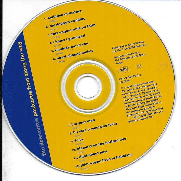 The Delevantes : Postcards From Along The Way (CD, Album)