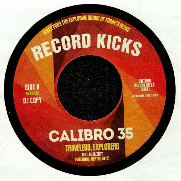 Calibro 35 : Travelers, Explorers (7", Ltd)