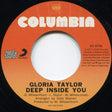 Gloria Taylor : Deep Inside You / World That's Not Real (7", RSD)