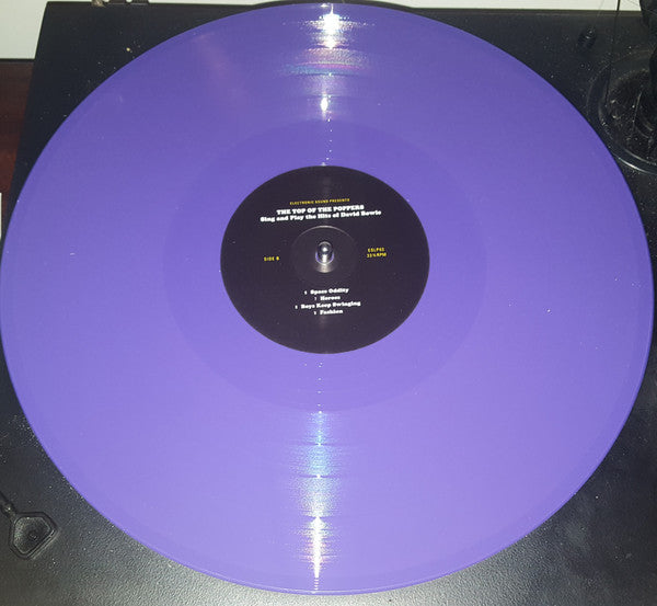 The Top Of The Poppers : Sing And Play The Hits Of David Bowie (LP, Album, Comp, Pur)