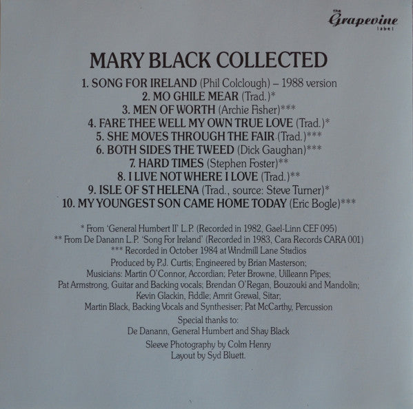 Mary Black : Collected (CD, Comp, RE)