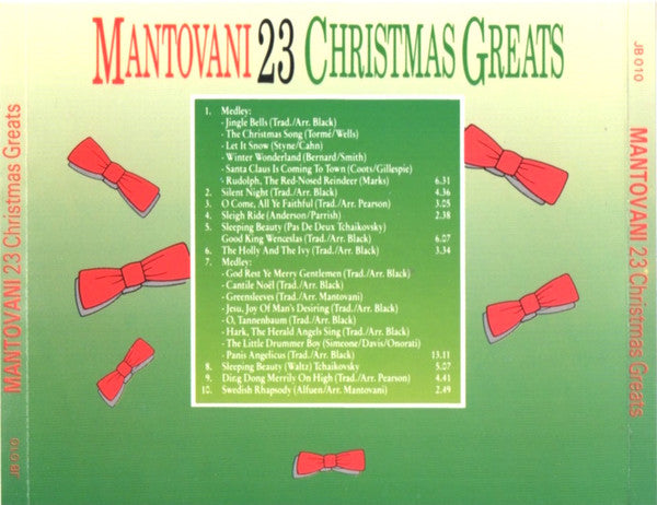 Mantovani : 23 Christmas Greats (CD, Comp)