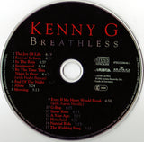 Kenny G (2) : Breathless (CD, Album)