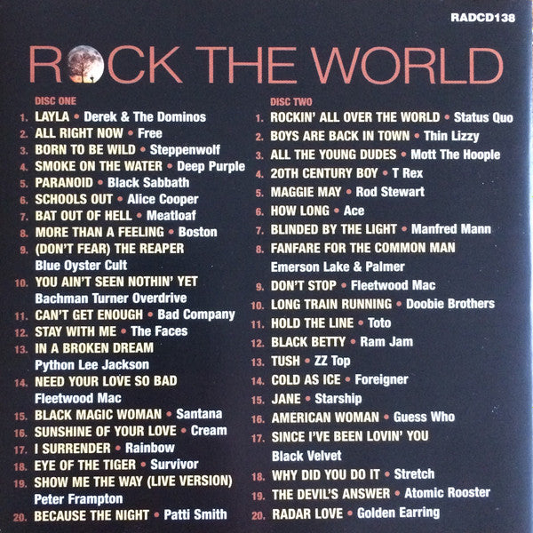Various : Rock The World (2xCD, Comp)