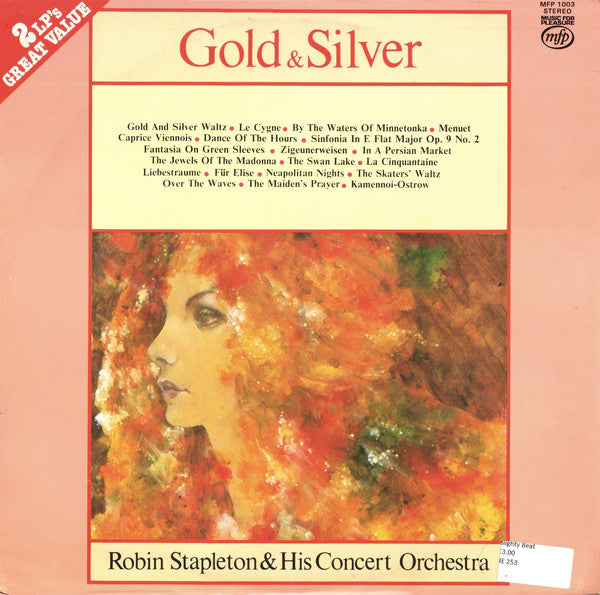 Robin Stapleton & His Orchestra : Gold & Silver (2xLP)