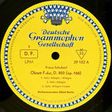 Franz Schubert / Philharmonisches Oktett Berlin : Oktett F-dur D. 803 (LP, Mono)