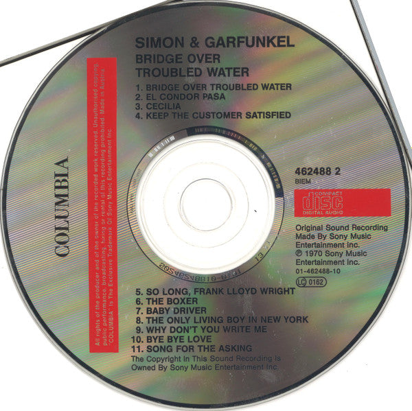 Simon & Garfunkel : Bridge Over Troubled Water (CD, Album, RE)
