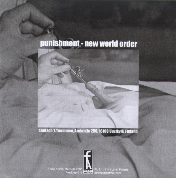 Order. : Punishment (7", EP)