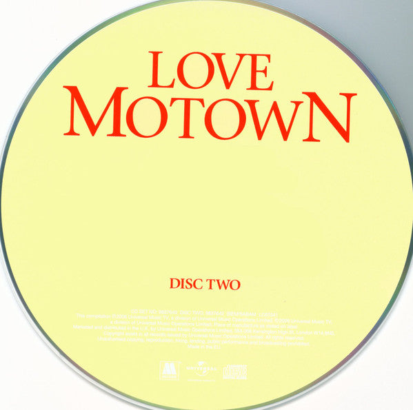 Various - Love Motown (2xCD) (Very Good Plus (VG)) - DaddyPop