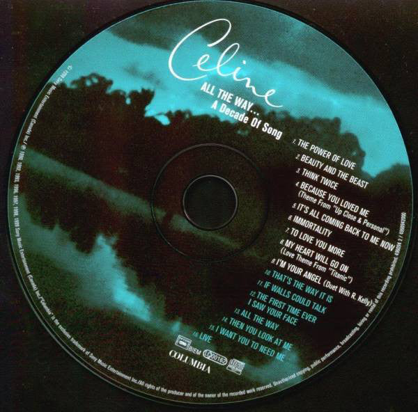 Céline Dion : All The Way... A Decade Of Song (CD, Comp)