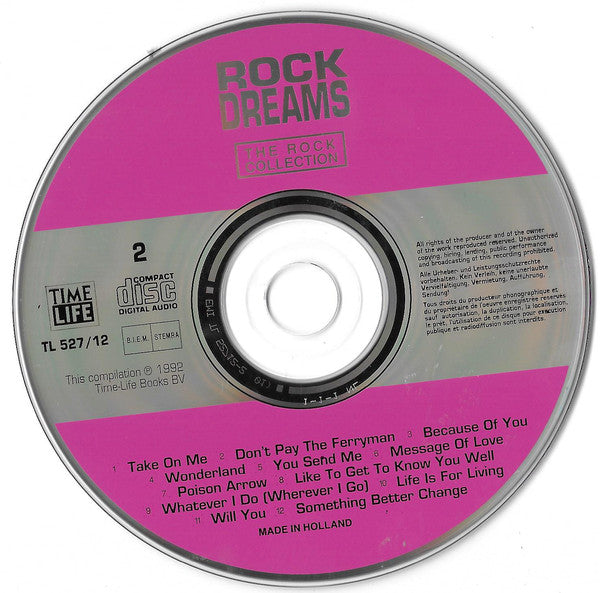 Various - The Rock Collection Rock Dreams (2xCD) (Very Good Plus (VG)) - DaddyPop
