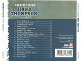 Hank Thompson : Country Legend (CD, Comp)