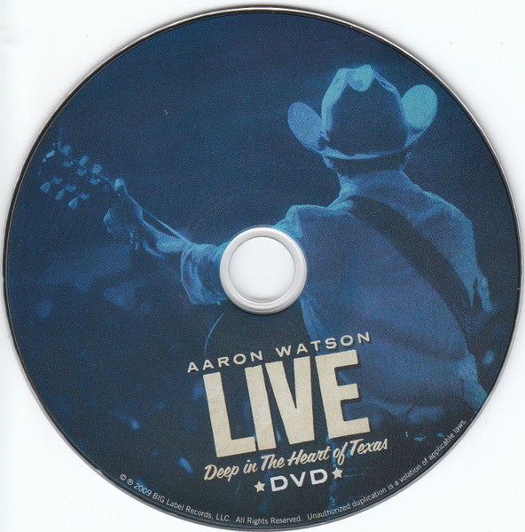 Aaron Watson (2) : Deep In The Heart Of Texas: Aaron Watson Live (CD, Album, CD/)