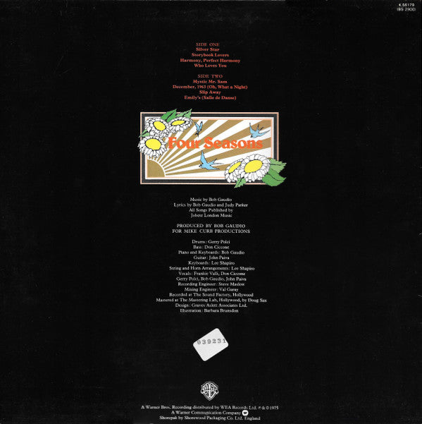 The Four Seasons : Who Loves You (LP, Album)