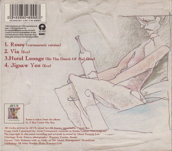 dEUS - Roses (CD) (Very Good Plus (VG)) - DaddyPop