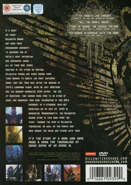 Killswitch Engage - (Set This) World Ablaze (DVD) (Near Mint (NM Or M-)) - DaddyPop